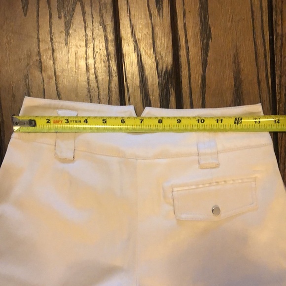 Cache wide leg crop khaki pant vintage Sz 2 - Picture 7 of 7